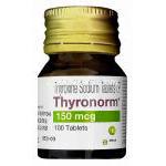 チロノーム　Thyronorm、ジェネリックシンスロイド、チロキシンナトリウム150mcg　